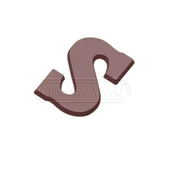 Online Chocolate World Chocoladebloklettervorm 200 gr. Letter S