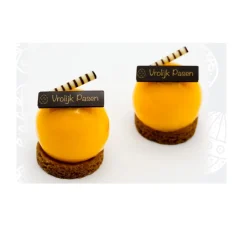 Clearance Overig Chocoladedecoratie Vrolijk Pasen Goud 182 stuks