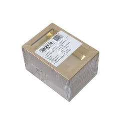 Best BrandNewCake Chocoladeletterdoos Klein GK1 Kraft / Goud 3st