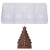 Chocolate World Chocolademal Kerstboom (4x) 90x59x24,5mm