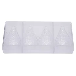 Chocolate World Chocolademal Kerstboom (4x) 90x59x24,5mm