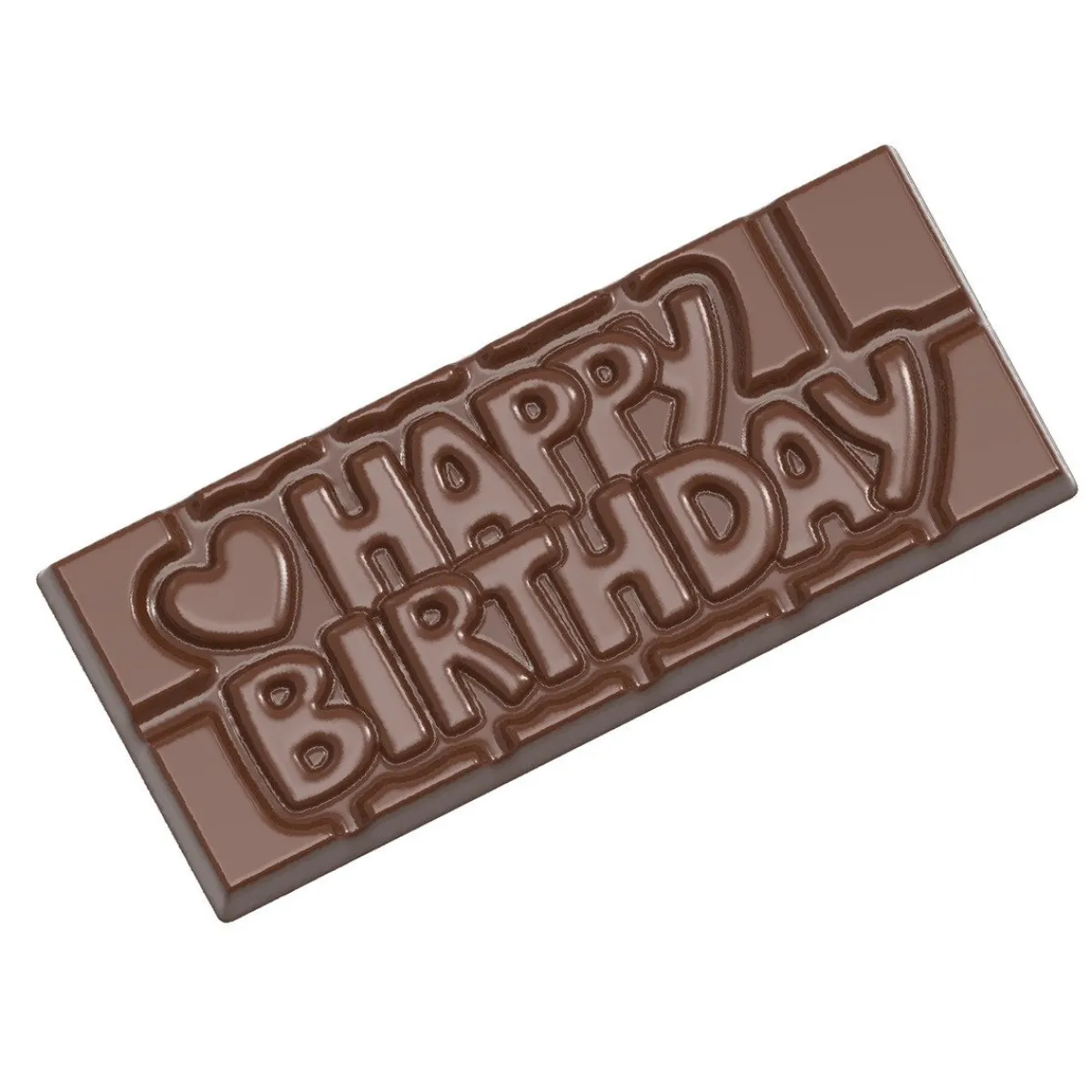 Discount Chocolate World Chocolademal Tablet Happy Birthday (4x)
