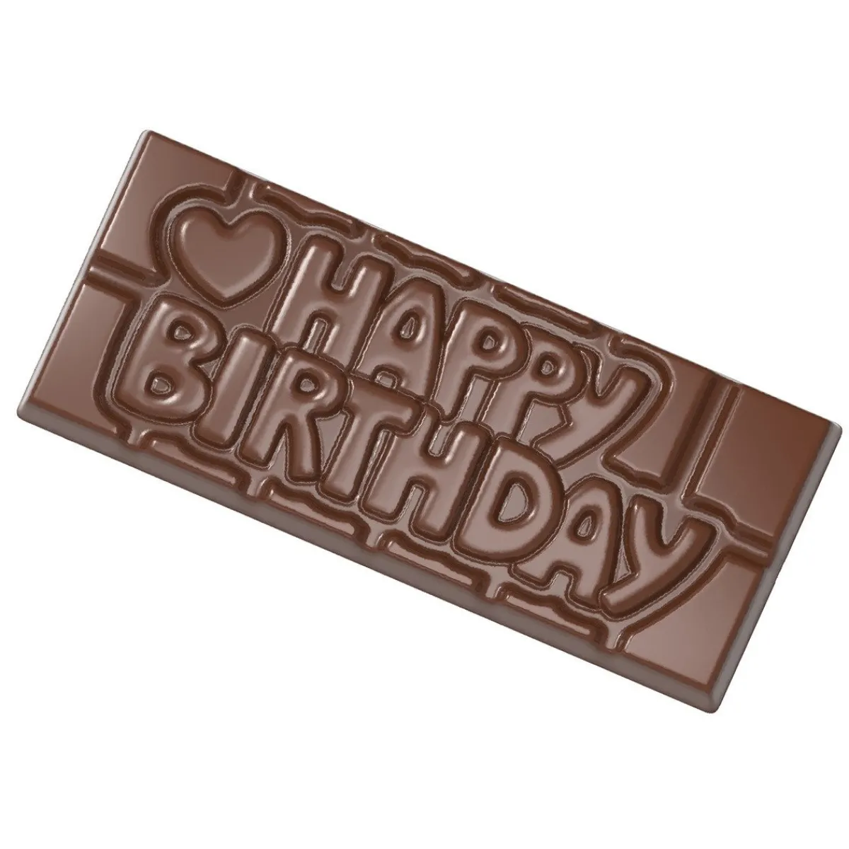 Discount Chocolate World Chocolademal Tablet Happy Birthday (4x)