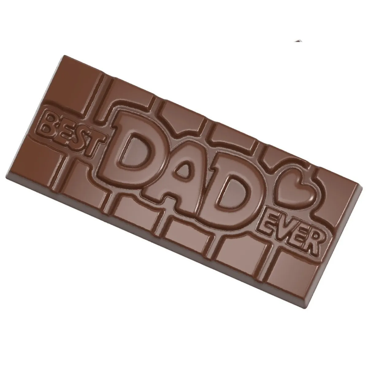 Sale Chocolate World Chocolademal Tablet Best Dad (4x) 118x50mm