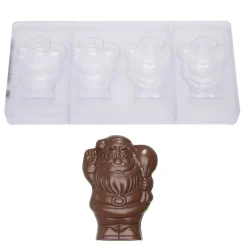 Clearance Chocolate World Chocolademal Kerstman (4x) 84x60x36mm