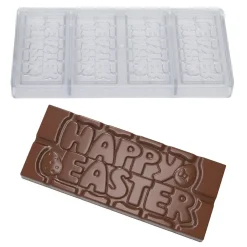 Clearance Chocolate World Chocolademal Tablet Happy Easter (4x)