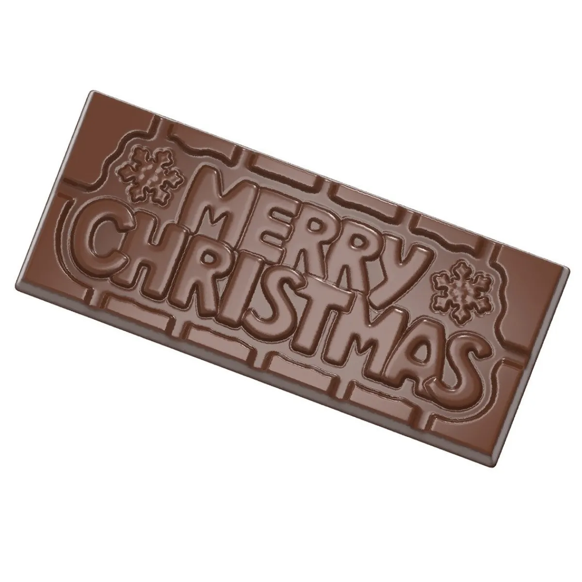 Best Chocolate World Chocolademal Tablet Merry Christmas (4x)