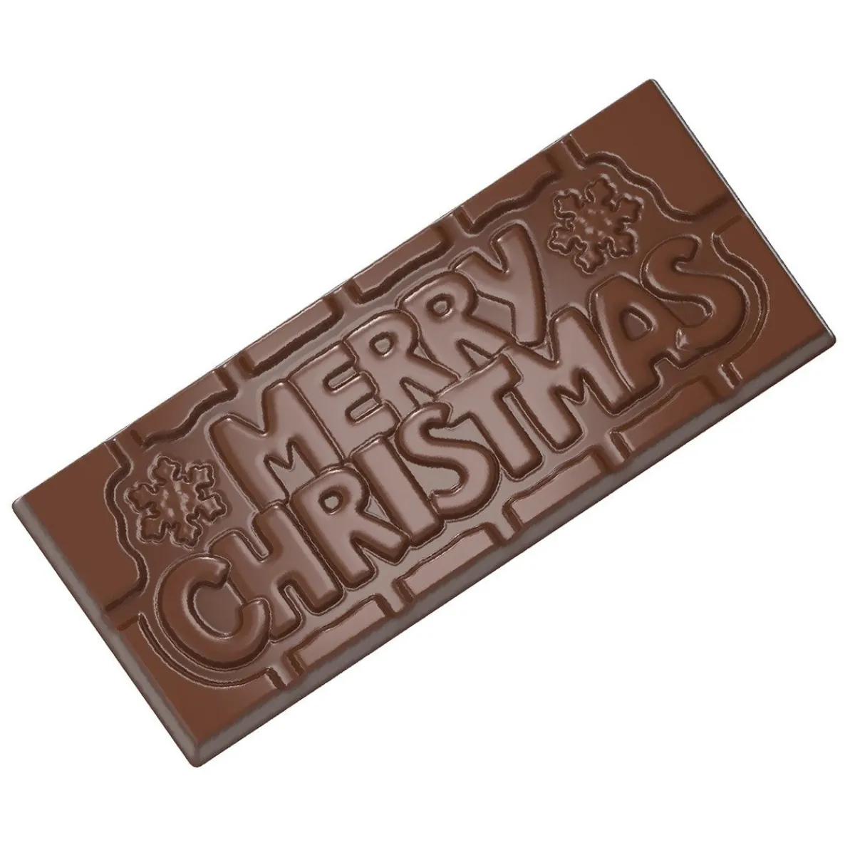 Best Chocolate World Chocolademal Tablet Merry Christmas (4x)