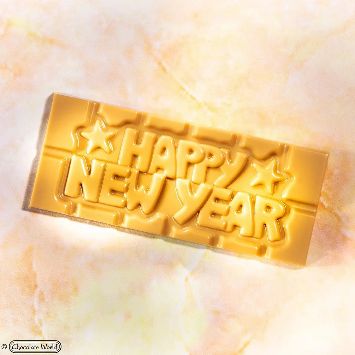Hot Chocolate World Chocolademal Tablet Happy New Year (4x)