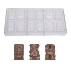 Online Chocolate World Chocolademal Vintage (12x) 53x36x3mm