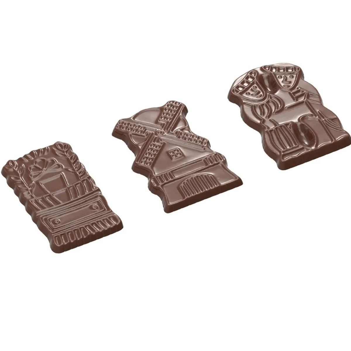 Online Chocolate World Chocolademal Vintage (12x) 53x36x3mm