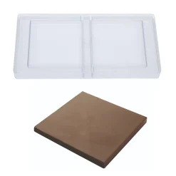 Hot Chocolate World Chocolademal Tablet Vierkant (2x) 100x8,5mm