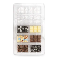 Discount Decora Chocolademal Kleine Tablet (10x) 42x28x9(h)mm