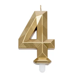 Clearance Overig Cijferkaars Geo Goud #4