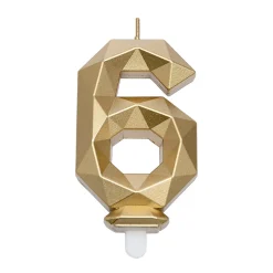 New Overig Cijferkaars Geo Goud #6