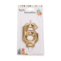 New Overig Cijferkaars Geo Goud #6