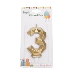 Hot Overig Cijferkaars Geo Goud #3