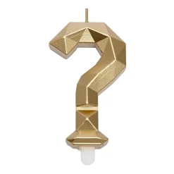 Overig Cijferkaars Geo Goud #Vraagteken?**