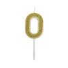 New Overig Cijferkaars Goud Glitter #0
