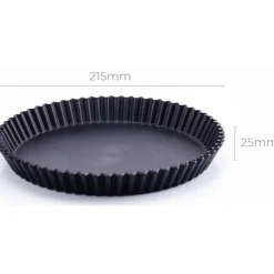 Sale Clean Baking Products CleanBaking Kunststof Vlaaipan Gekarteld Ø18,5cm