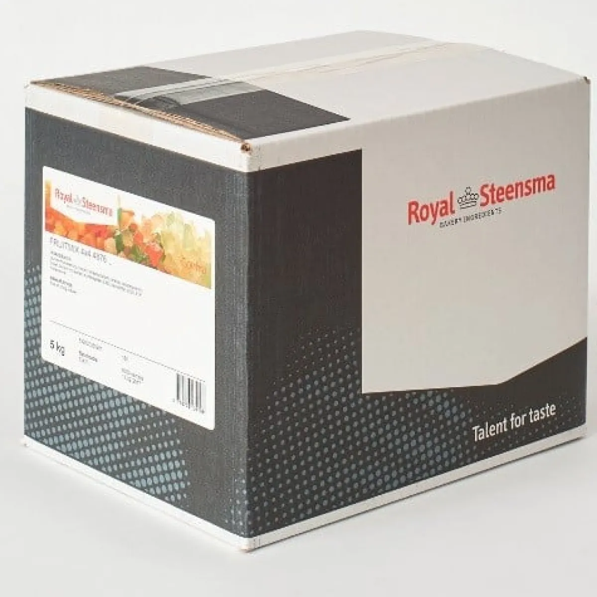 Hot Royal Steensma Confru Gekonfijte stukjes Fruitmix 4x4mm 5 kg