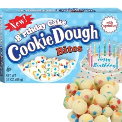 Online Overig Cookie Dough Bites Birthday Cake 88g