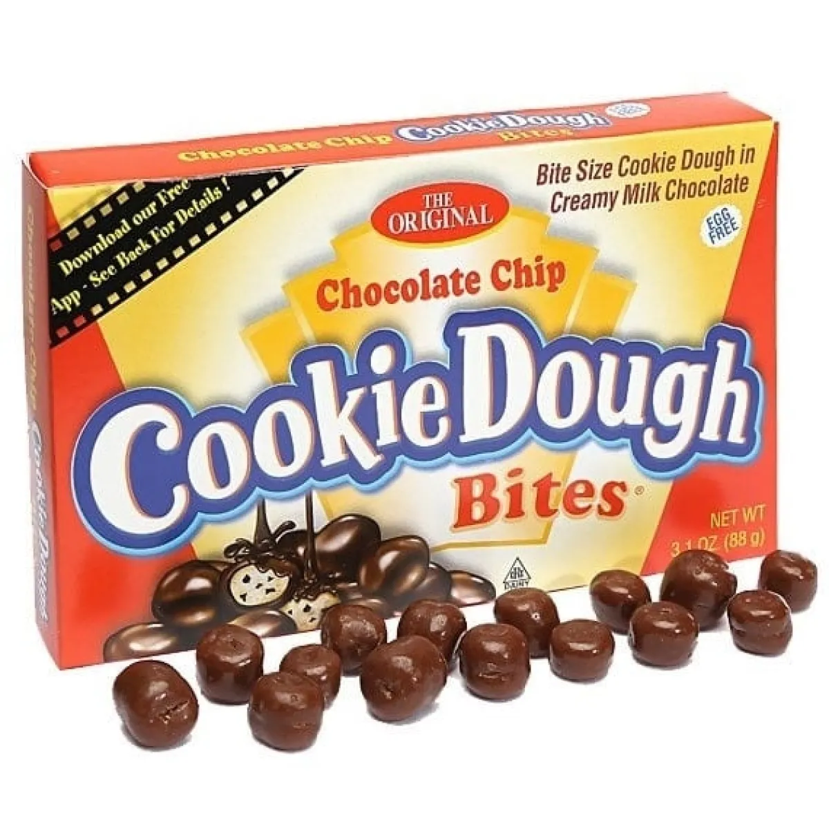 Sale Overig Cookie Dough Bites Chocolate Chip 88g