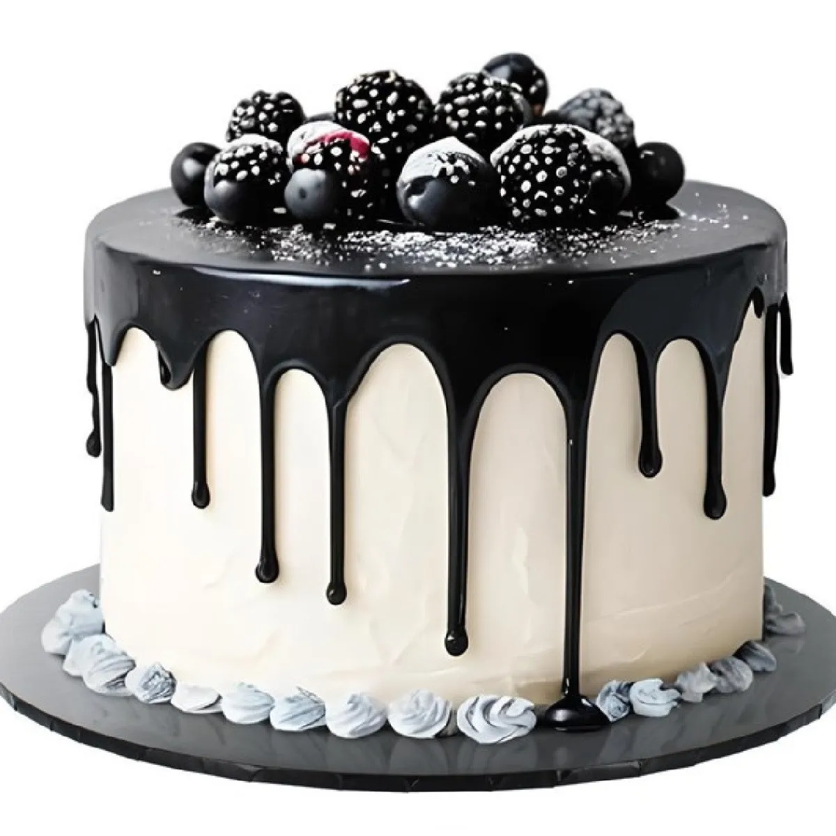 Discount Culpitt Cakeboard Zwart Mat Extra Stevig Ø25cm