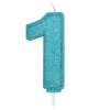 Best Culpitt Cijferkaars #1 Blauw met Glitter
