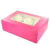 Discount Culpitt Cupcake Doosje 6/12 Roze (tray-venster) 20st.