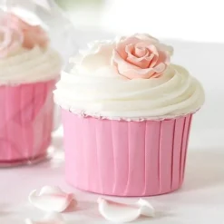 Culpitt Cupcake Vormpjes pastel Roze 60mm 24st.