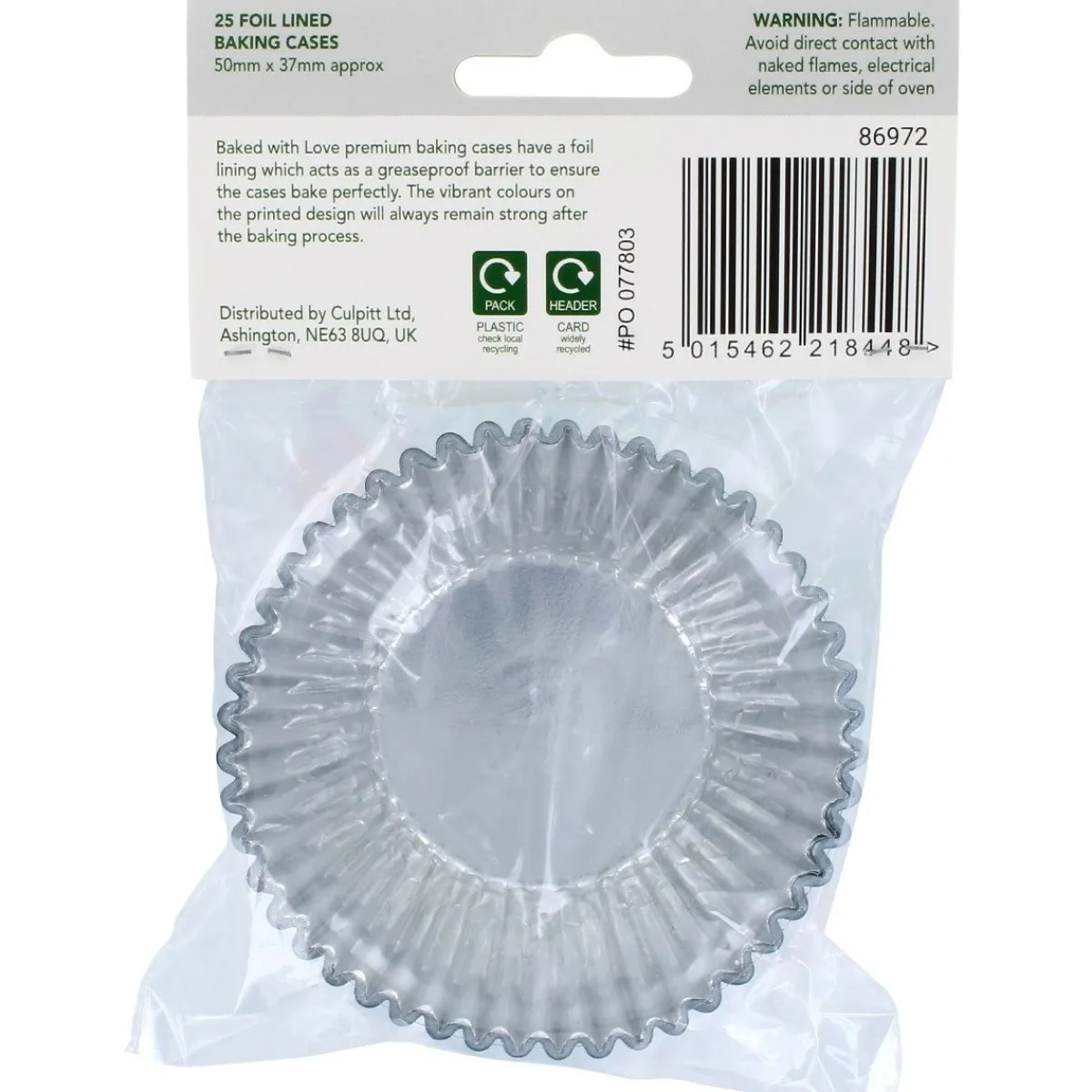 Culpitt Cupcake Vormpjes Dino 50mm 25st.