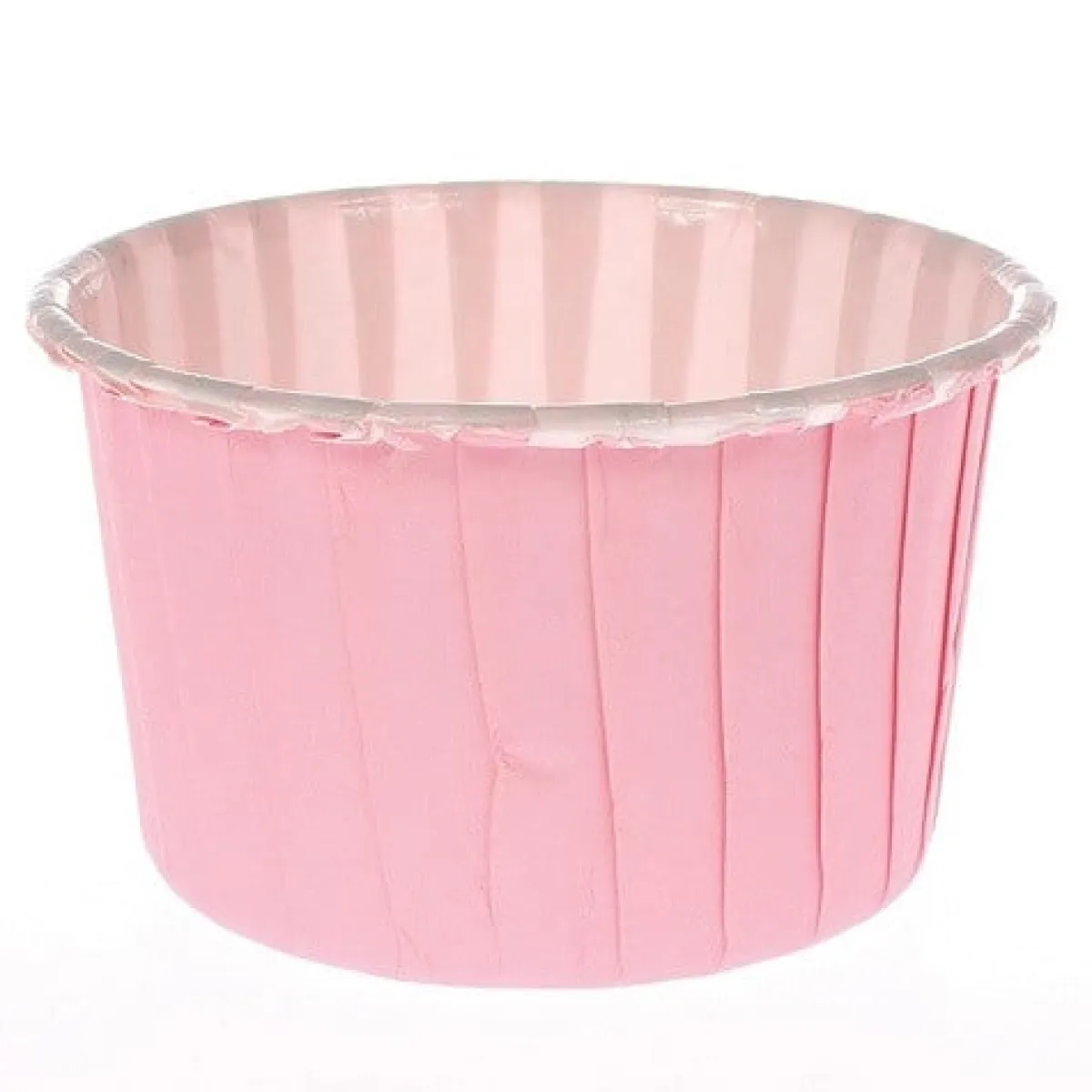 Hot Culpitt Cupcake Vormpjes pastel Roze 60mm 100st.**