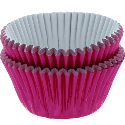 Clearance Culpitt Cupcake Vormpjes Folie Roze 50mm 50st.