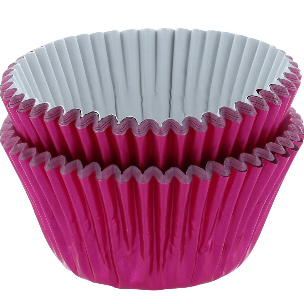 Clearance Culpitt Cupcake Vormpjes Folie Roze 50mm 50st.