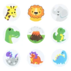 New Culpitt Deco Sheets Dieren Ø38mm 144st.