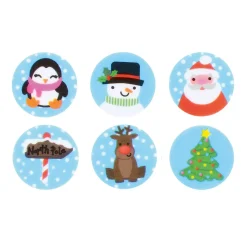 Best Culpitt Deco Sheets Kerstmis Ø38mm 144st.