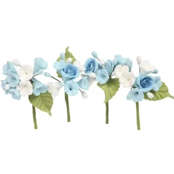 Clearance Culpitt Gumpaste Spray Blauwe Mini Rozen 4st.
