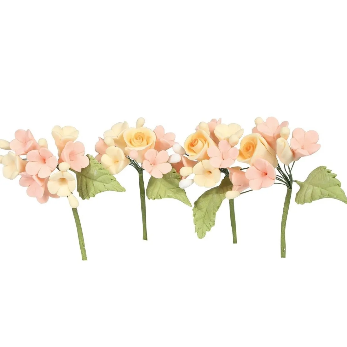 Hot Culpitt Gumpaste Spray Pastel Mini Rozen 4st.