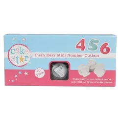 Outlet Culpitt Kleine Cijfers MINI Plunger Cutter Set