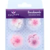 Clearance Culpitt Suikerdecoratie Bloemen Roze 12st.