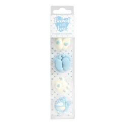 Best Culpitt Suikerdecoratie Baby Blauw 25mm 13st.