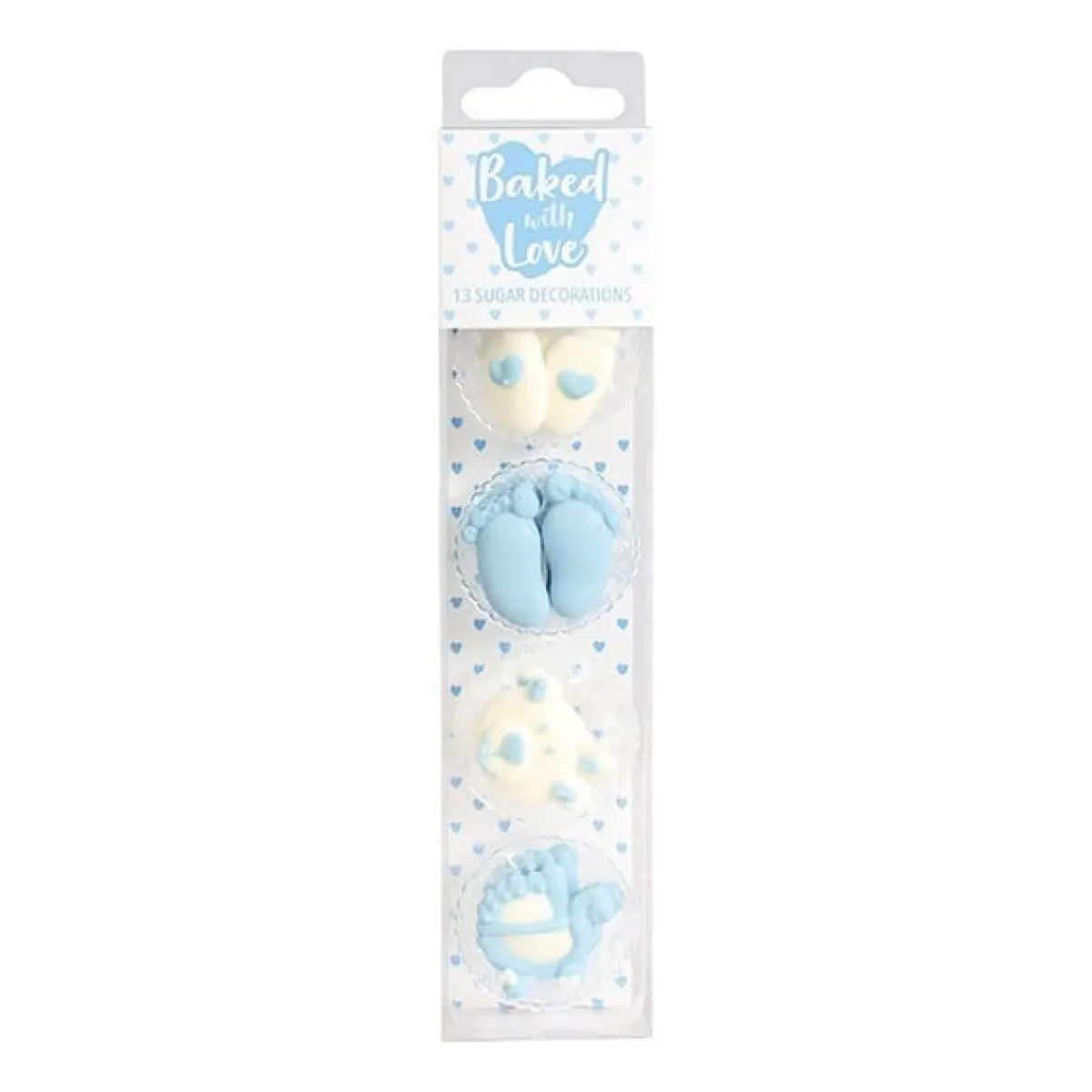 Best Culpitt Suikerdecoratie Baby Blauw 25mm 13st.