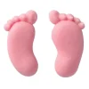 Discount Culpitt Suikerdecoratie Babyvoetjes roze 100st.