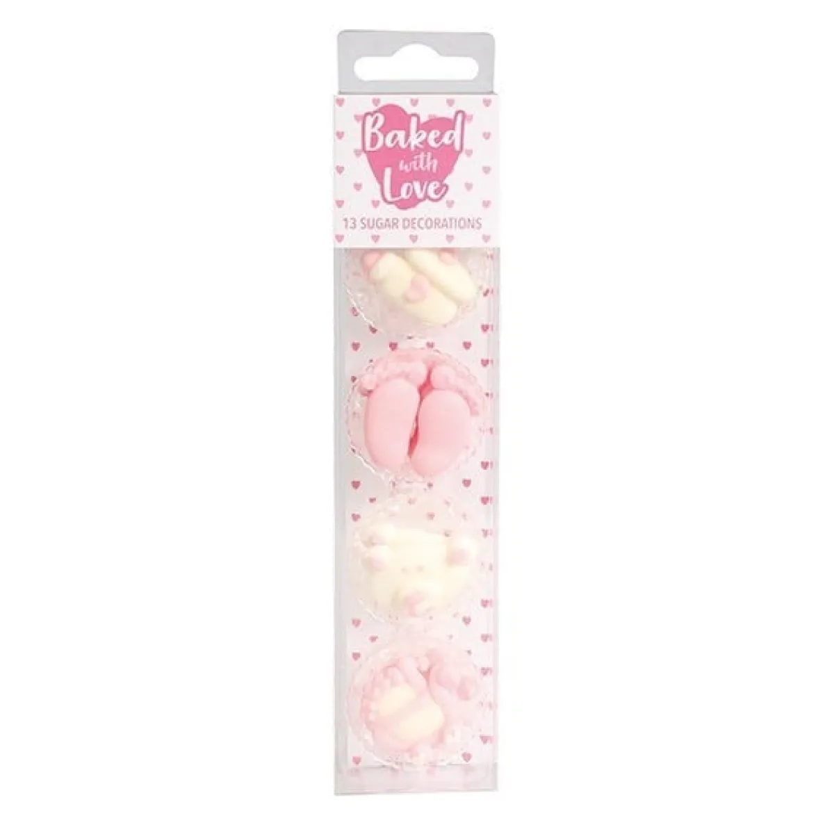 Sale Culpitt Suikerdecoratie Baby Roze 25mm 13st.