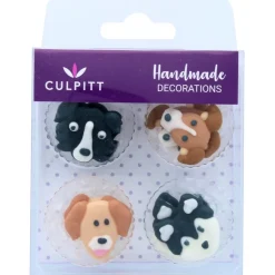 Culpitt Suikerdecoratie Honden 12st.