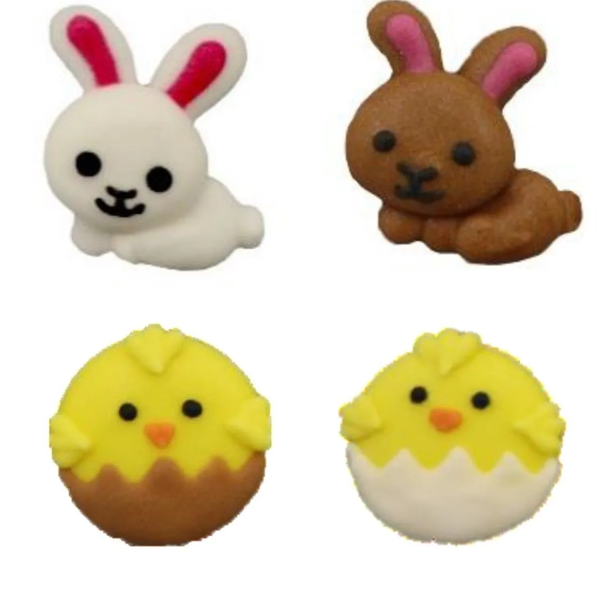 Outlet Culpitt Suikerdecoratie Konijn en Kuiken 12st.