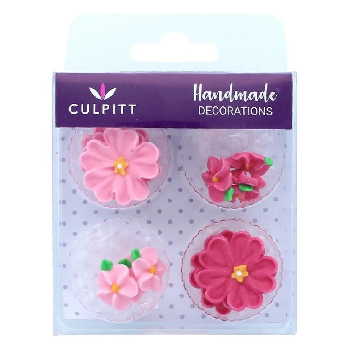 Discount Culpitt Suikerdecoratie Madeliefjes Assortiment Roze 14st.