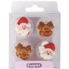 Sale Culpitt Suikerdecoratie Santa & Rudolph 12st.