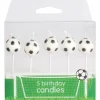 Culpitt Taartkaarsjes Voetbal 5st.